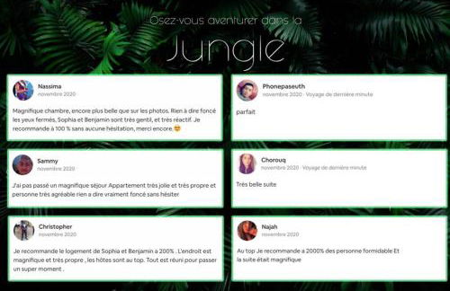 SECRET SUITE "Jungle" - Jacuzzi privatif - Gare RER C - Proche Paris - Foto 15