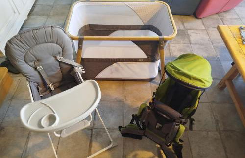 La grange, Appartement avec jardin et jacuzzi ''Réservation & Supplément pour le jacuzzi'' - Photo 13