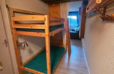 Studio cabine 4 pers Cosy esprit chalet Les glovettes - Foto 13