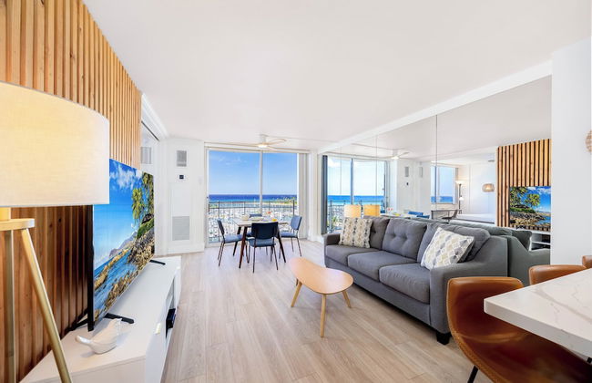Ocean View 1BR at Ilikai Marina - Foto 46