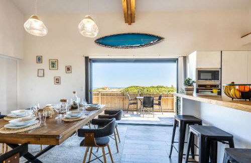 Villa Oceana vue exceptionnelle sur l'océan, haut standing, front de mer. - Foto 5