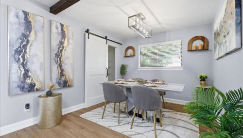 3-BD 2-BA Frisco Getaway - Backyard Patio BBQ - Foto 5