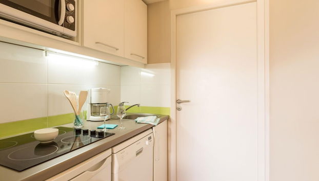 Residence Le Chant des Oiseaux in Courseulles-sur-mer - Foto 4, Cocina privada