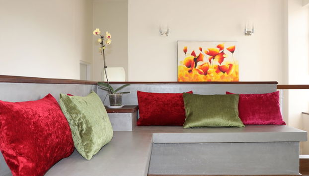 Coin salon dans le hall