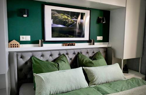 FeWo Zur Wasserburg mit Seeblick, großem Garten & Spielplatz an der Talsperre Pirk - Foto 5