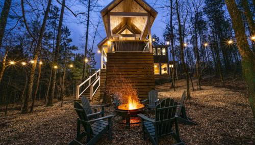 Winter Retreat in the Pines, Cozy Cabin & Fire Pit Nights - Foto 2