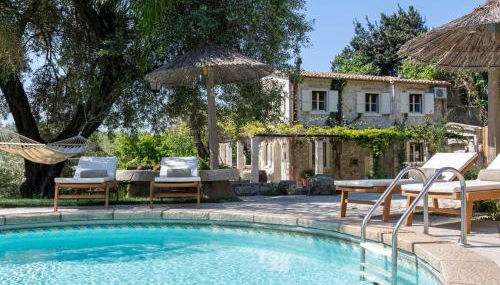 Corfu OliveStone Village with Swimming pool - Foto 4, sunbed, Garden view