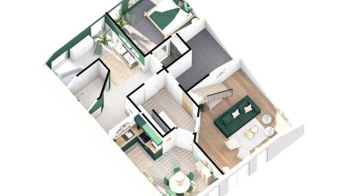 Grünblick Oase No1 Ferienwohnung Wiesmoor - Foto 4