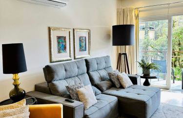 Apto LINDO com lareira, piscina aquecida e jacuzzi - Foto 6