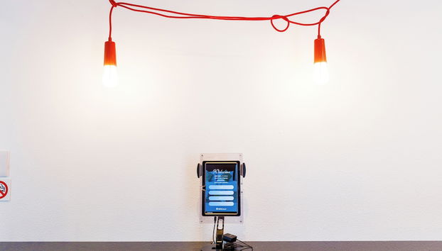 Mostrador de check-in y check-out