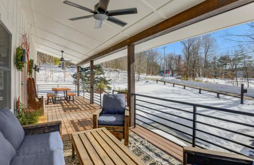 Bradford Group Getaway! Cabin with Deck and Fire Pit - Foto 4
