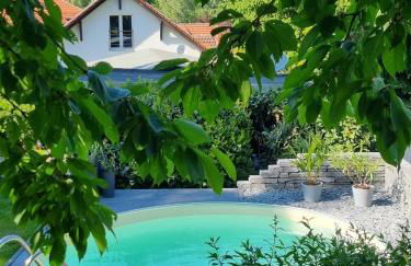 Superior - Ferienhaus am Engelsbach mit Garten und Pool - Foto 22