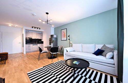 Rosengarten Apartments Fürth, Moderne Serviced Apartments in Citylage, ganze Ferienwohnung 50 m2, nahe Nürnberg, Metro, Sauna, Frühstück & Parkplatz - Foto 27