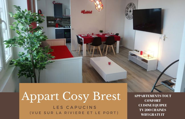 Appart Cosy Brest Les Capucins - Foto 63