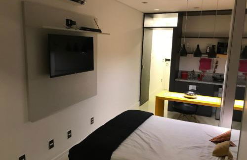 Apto Studio 501 mobiliado com linda vista - Foto 7