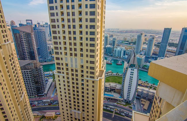 Jbr Very Cozy 2 Br Apartment High Floor Sea View - Foto 1