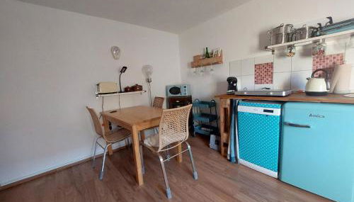 Ferienwohnung - Das Boarding House - Foto 4, stove