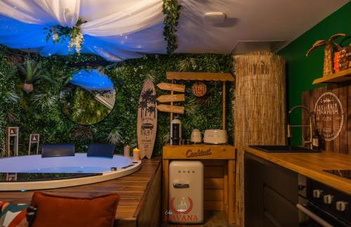 Loft "Havana Spa" Cuba Jacuzzi Sauna Bar à cocktails - Foto 22