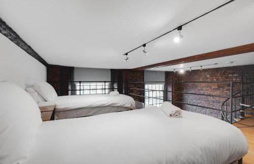 Liverpool Warehouse Flat - Sleeps 5, WiFi, Free On-Site Parking - Foto 40
