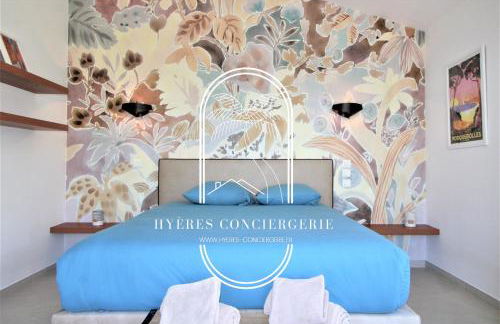 Villa l'Arbanaise vue mer piscine presqu'Ile Giens BY HC - Foto 2