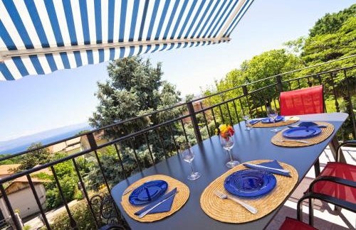 Villa Riviera blue with seaview, pool, whirlpool, parking and boat excursions - Foto 44