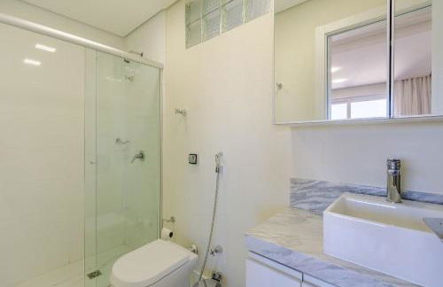 Apto 1 dorm., amplo e todo equipado, perto do Parcão - Foto 19