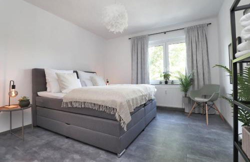 Design am Rhein I Traumlage Rheinufer I 3BR I Küche I öffentl Parkplätze I helloYOU apartments x BRIGHT Collection - Foto 38