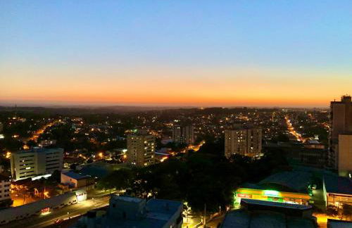 Pôr do sol 18º andar vista da cidade CENTRAL, Garagem NOVO - Foto 33