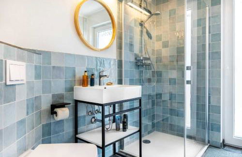 Haus "Hygge" mit Kamin, Sauna, Whirpool, Garten OFC 19 - Foto 28