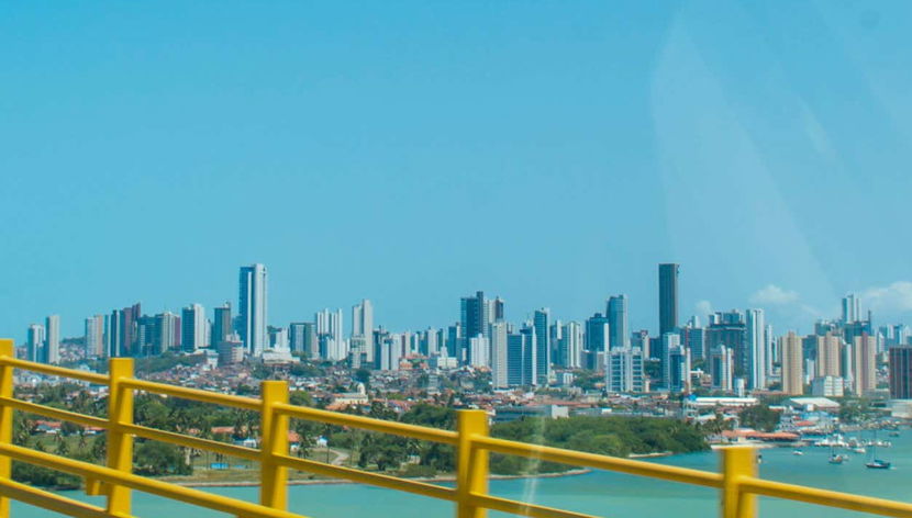 Durante a viagem a Natal