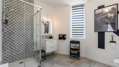 Egée by Kleidos-Charmant Studio Centre Pont-Audemer - Foto 3, Shower