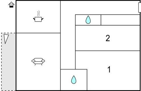2 Bedroom Nice Home In Faßbergheidesee - Foto 15