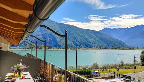 Dascio Salute Ferienwohnung mit Panorama Balkon am See - Foto 4