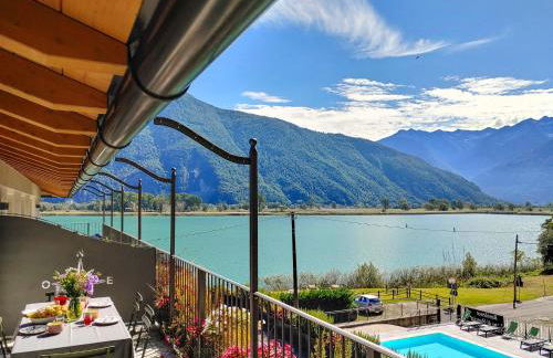 Dascio Salute Ferienwohnung mit Panorama Balkon am See - Foto 4