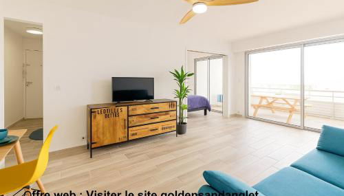 Golden Sand Anglet Biarritz - Front de mer - Parking Privatif Gratuit - Foto 3