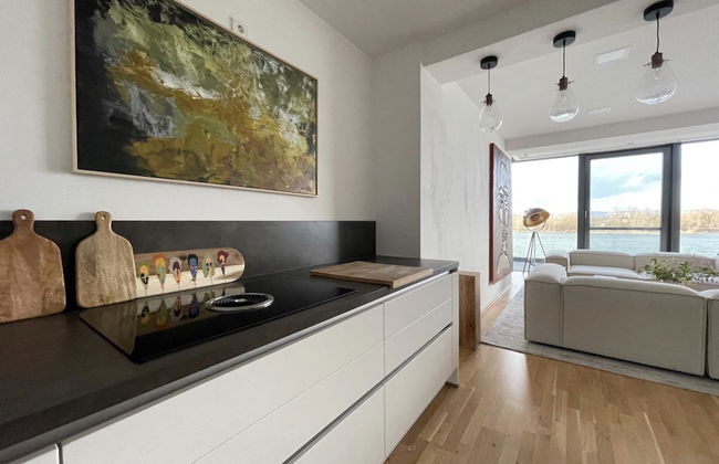 Modernes Apartment mit Wunderschönem Rheinblick - Foto 10