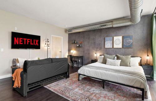 Eden Studio Free Parking, Central, Gym Fast WIFI - Foto 9