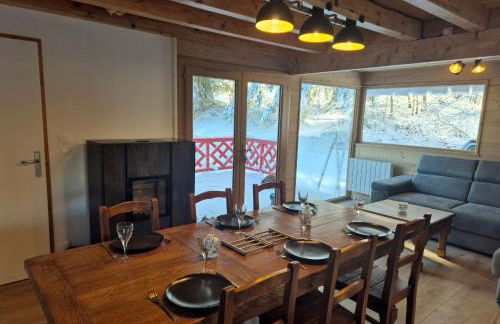 Magnifique chalet Nordique à La Féclaz - Idéal pour 6 personnes - Foto 22