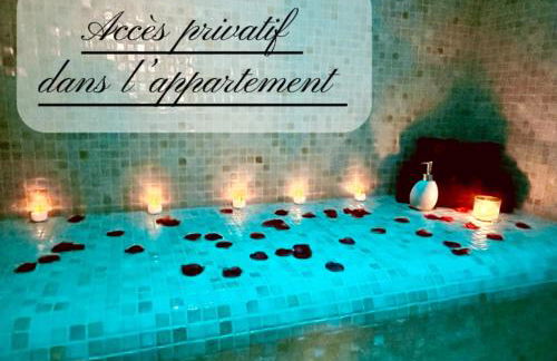 Cocon détente pour 2 avec hammam et jacuzzi privé Mer Lac - Foto 8