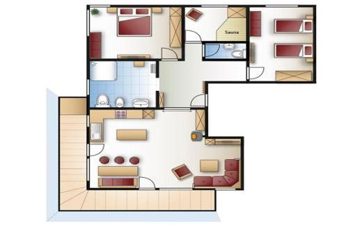 5 Sterne Ferienwohnung Bergahorn mit Sauna - Foto 14