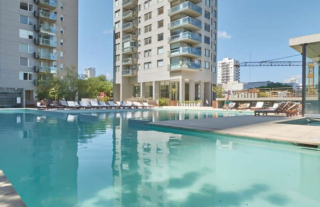 Torre Montagna I Stylish 1BR With Balcony in Nu ez - Foto 13