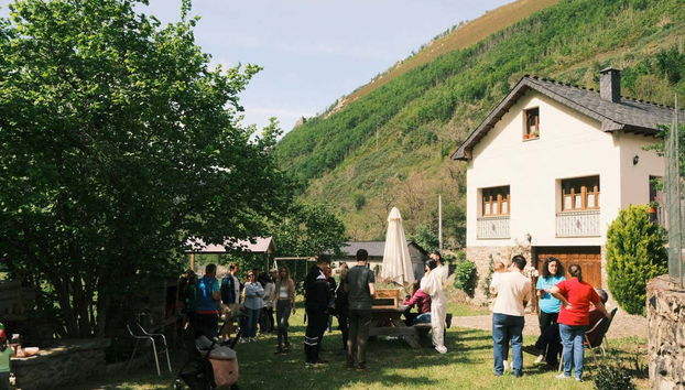 La granja de abejas en Fondos de Vega