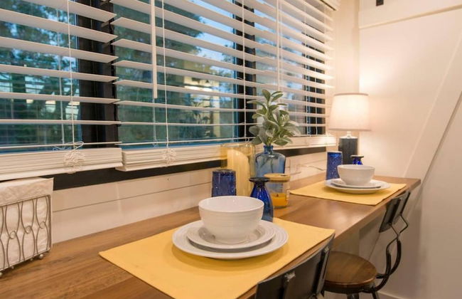 Yellow Blue Elegant Container Tiny House - Foto 7