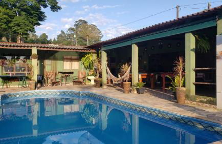 Rancho Araman Chácara Ibiúna c/ piscina e lago - Foto 13