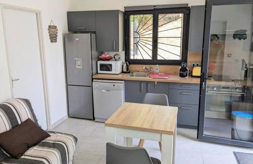 Haut de villa 2P, jardin, clim, prise VL Electrique - Foto 14