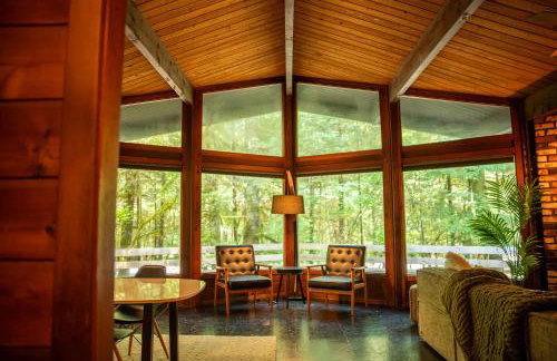 Mid-century Cabin Hideaway - Hot Tub & Fire Pit - Foto 48