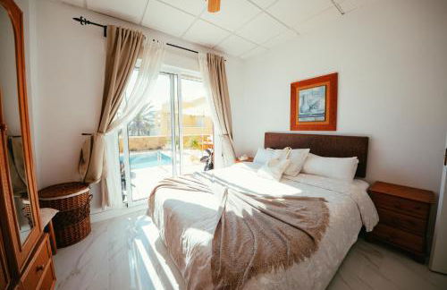 Villa Dahi Almerimar 10 Guest, Prive Pool, Prive Bar, BBQ, Sea Views - Foto 41