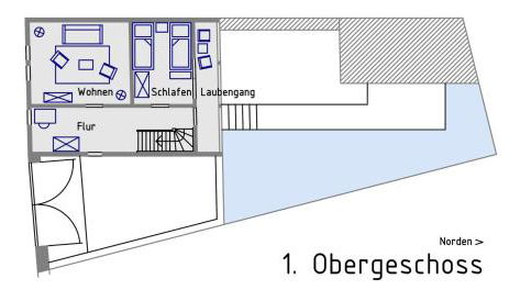 Ferienhaus Zur grauen Maus in Arnstadt mit Parkplatz und Garten - Foto 3