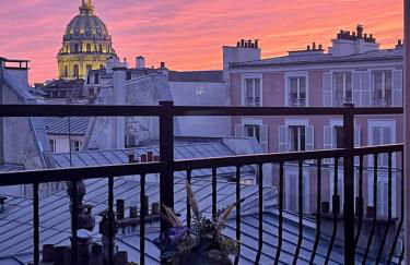 Beautiful apartment terrace Invalides and fireplace - Foto 1