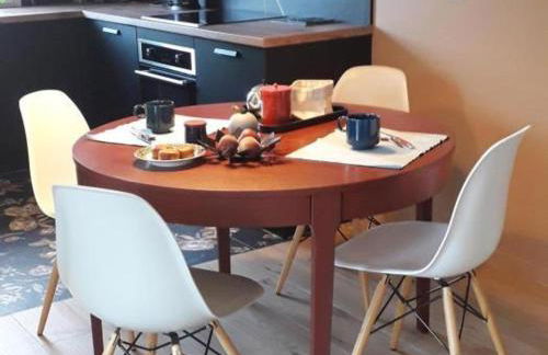 Gîte contemporain côté Sioule à Ébreuil, 4 pers, jardin - FR-1-489-551 - Foto 8